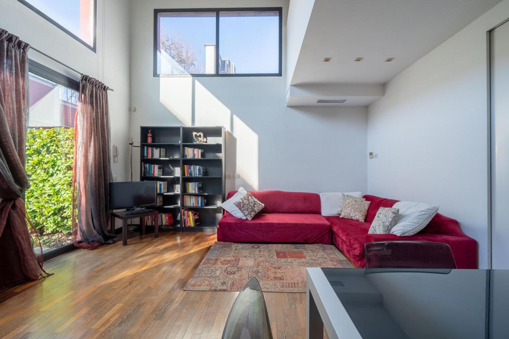 Appartement Design Loft Milano - Red Lofty - Collegato A Rho Fiera E Mico, Wi-Fi & Parking *